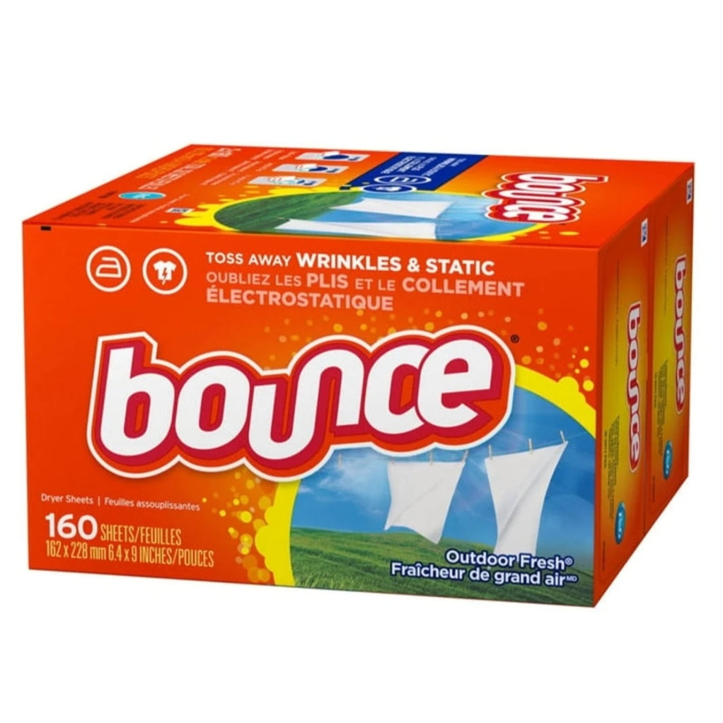 Bounce Fabric Softener Sheets 2 x 160 Sheets