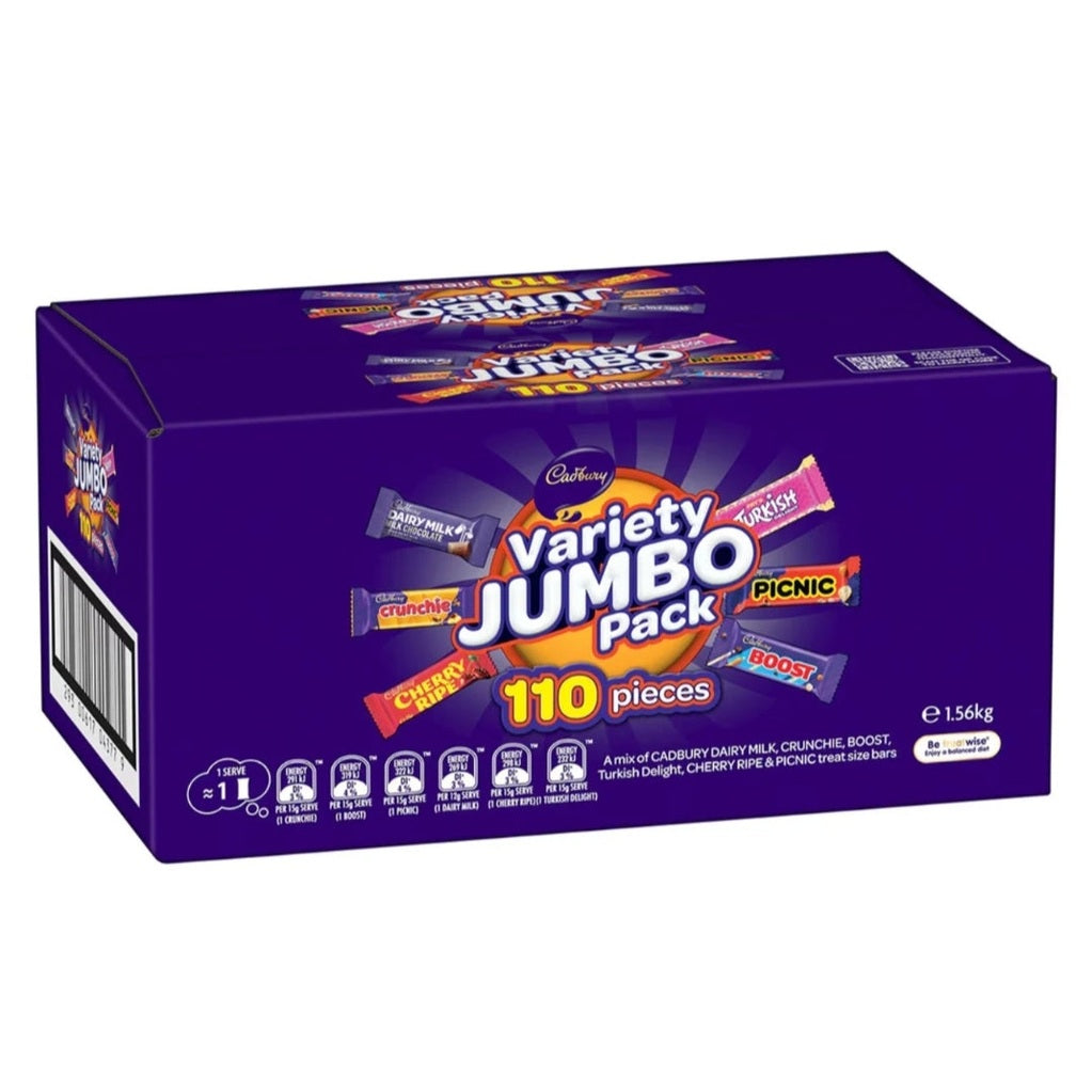Cadbury Variety Jumbo Pack 110 pieces