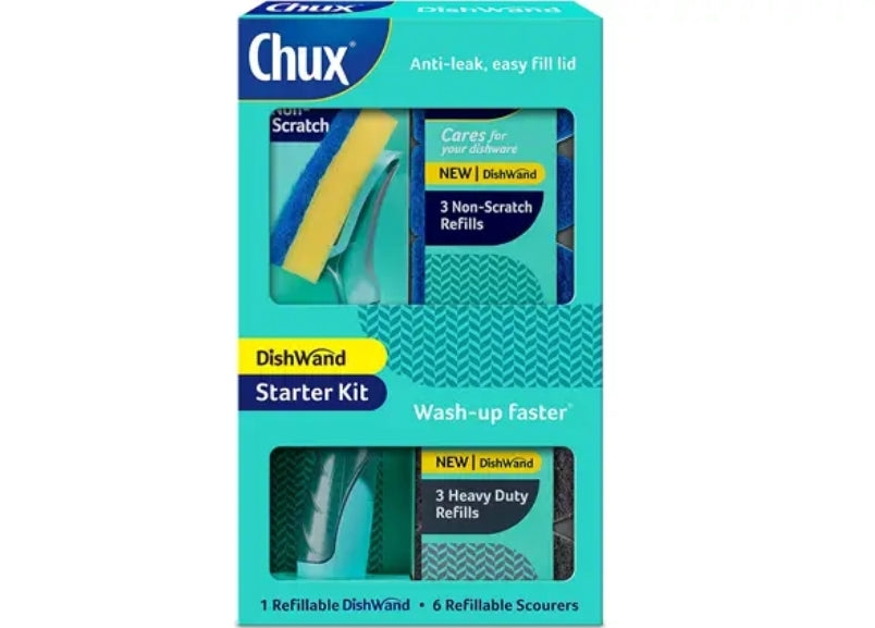 Chux Dishwand + 6 Refills