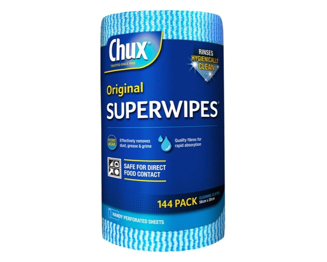 Chux Original Superwipes Roll 144 Pk