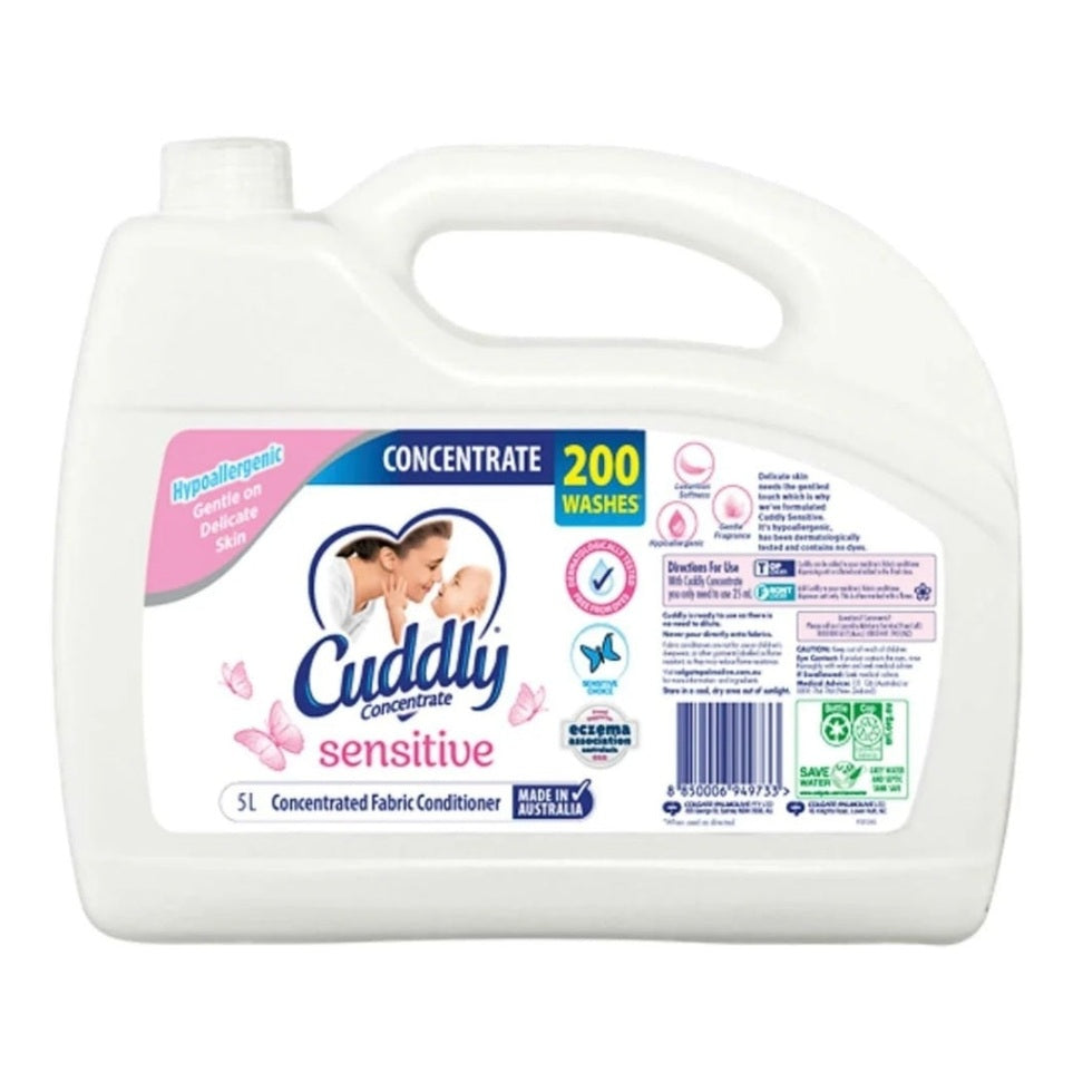 Cuddly Concentrate Sensitive Softener 5L