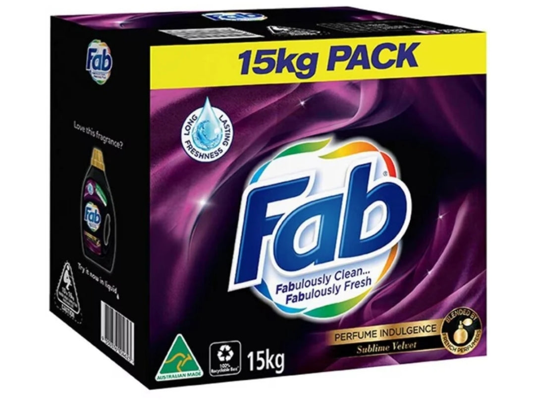 Fab Laundry Powder Sublime 15Kg