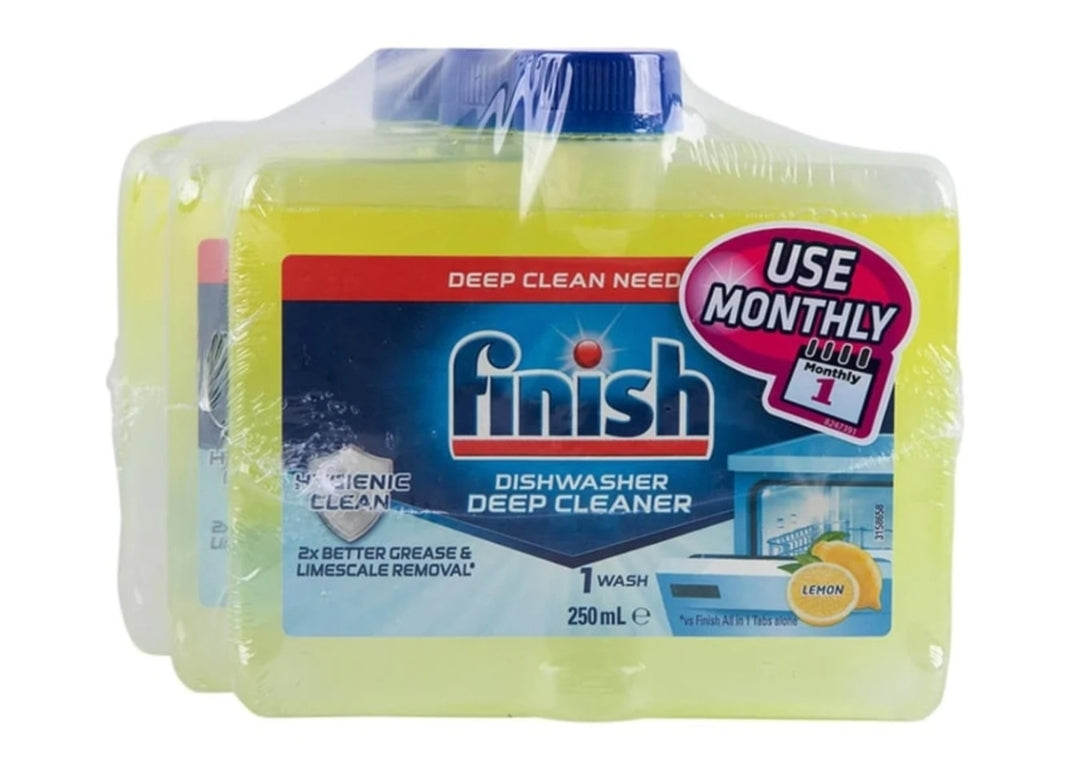 Finish Dishwasher Cleaner 4x 250ml