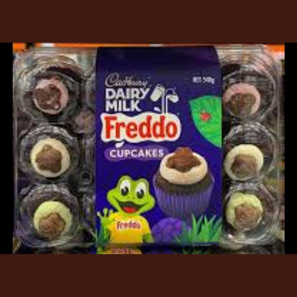Cadbury Dairy Milk Freddo Cupcakes 12 Pack