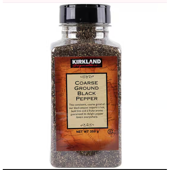 Kirkland Black Pepper 348g