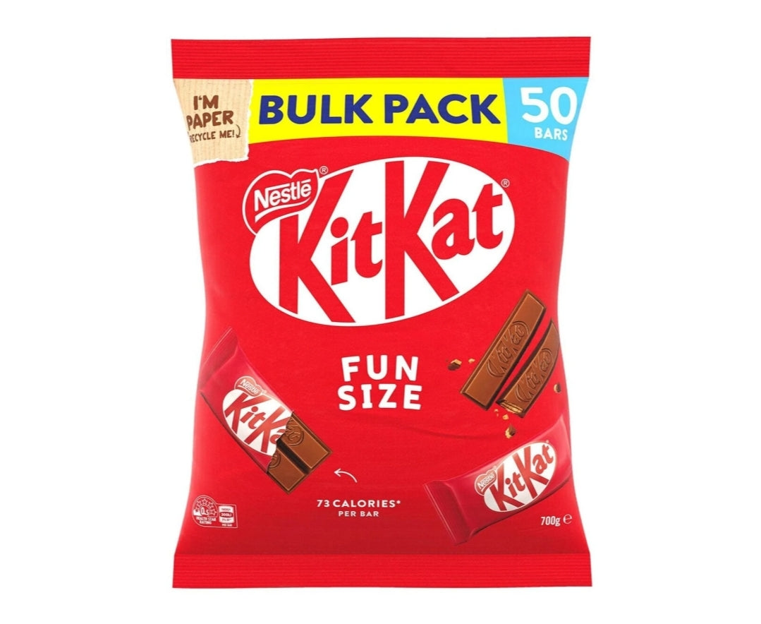 Kit Kat Fun Size Chocolate Pack 50x 14g