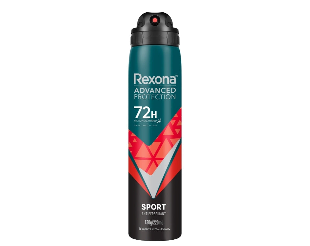 Rexona Men 72Hr Advanced Deodorant 6x 220ml
