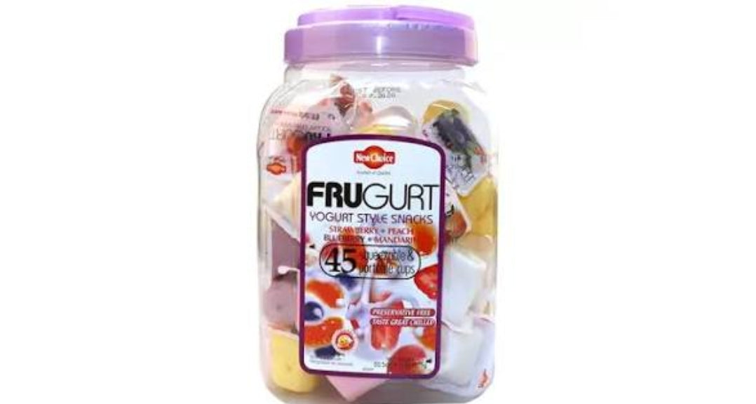 New Choice Frugurt Yoghurt Style Snacks 45x 35g