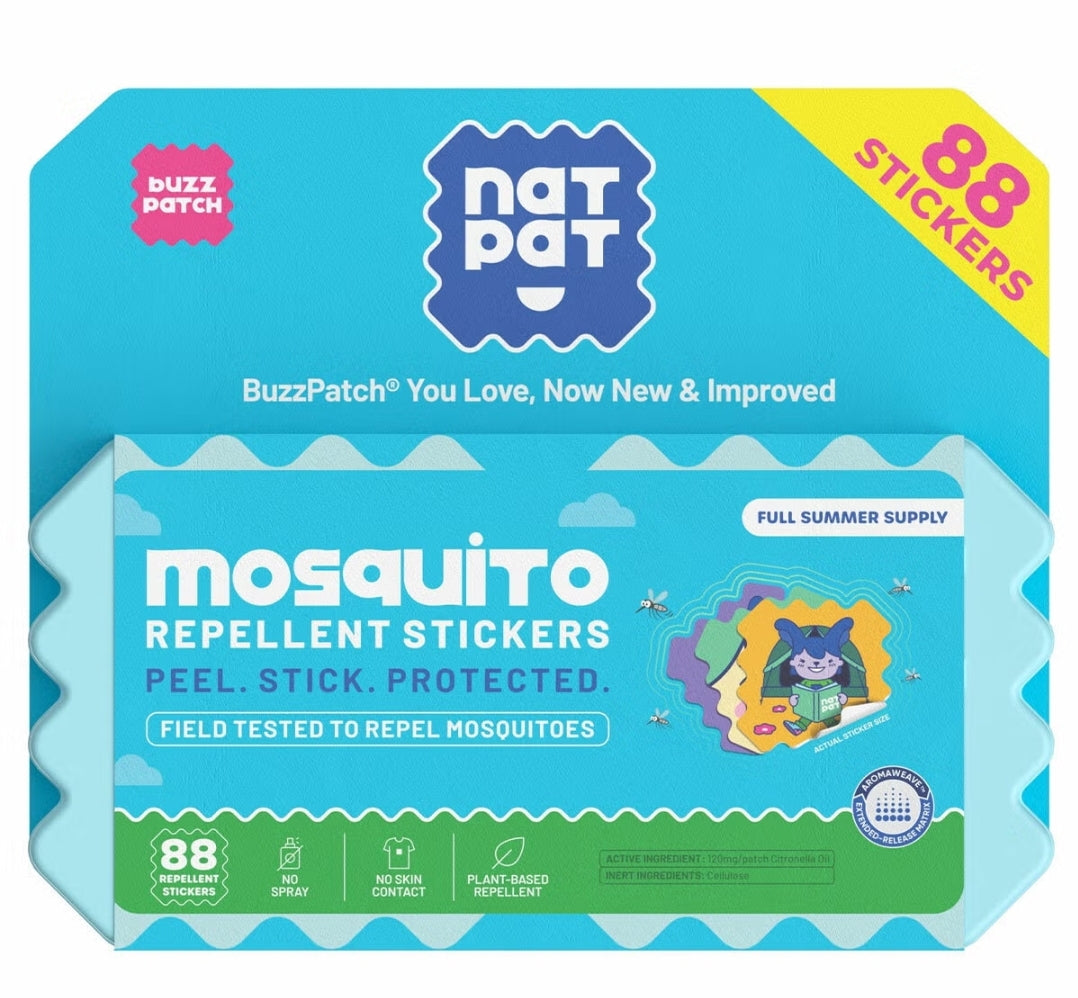 Natpat Mosquito Repellent 88 Stickers