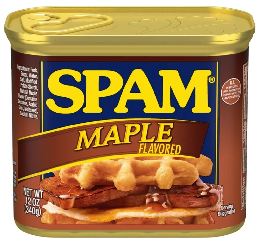 Spam Maple Flavour 3x 340g