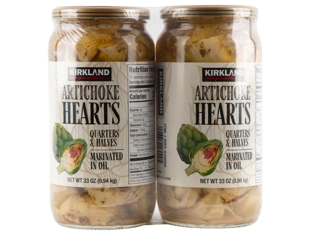 Kirkland Signature Artichoke Hearts 2x 940