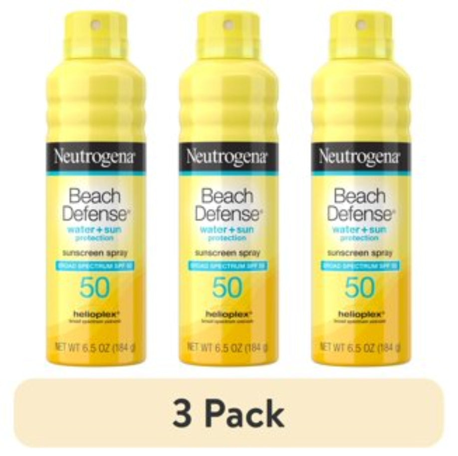 Neutrogena Beach Defense Sunscreen 3x 184g
