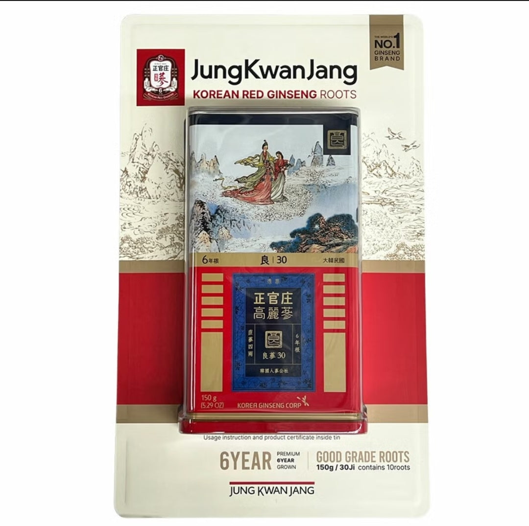 Jung Kwan Jang Red Ginseng Roots 150g
