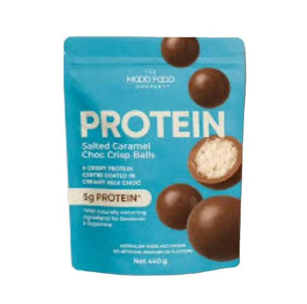 The Mood Food Company Protein Chocolate Caramel Crisps Balls 440g