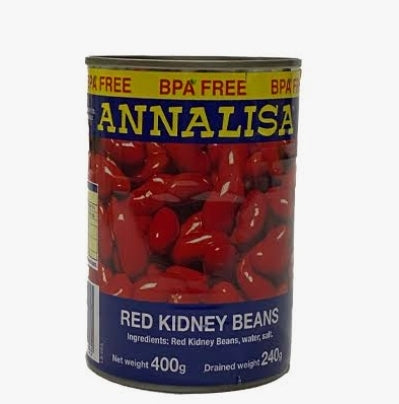 Annalisa Red Kidney Beans 6 x 400g