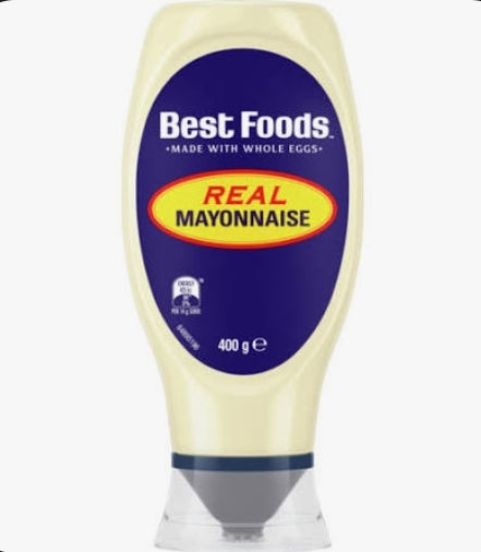 Best Foods Real Mayo Squeezy 2x 400g