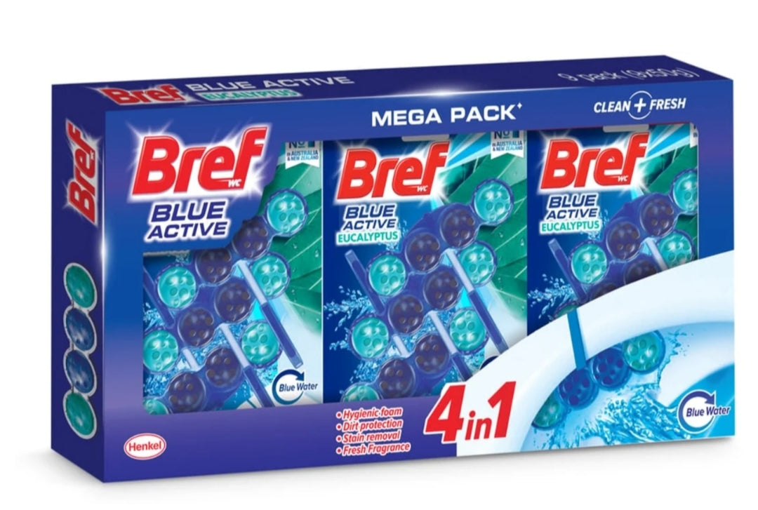Bref Blue Active Eucalyptus 9x 50g
