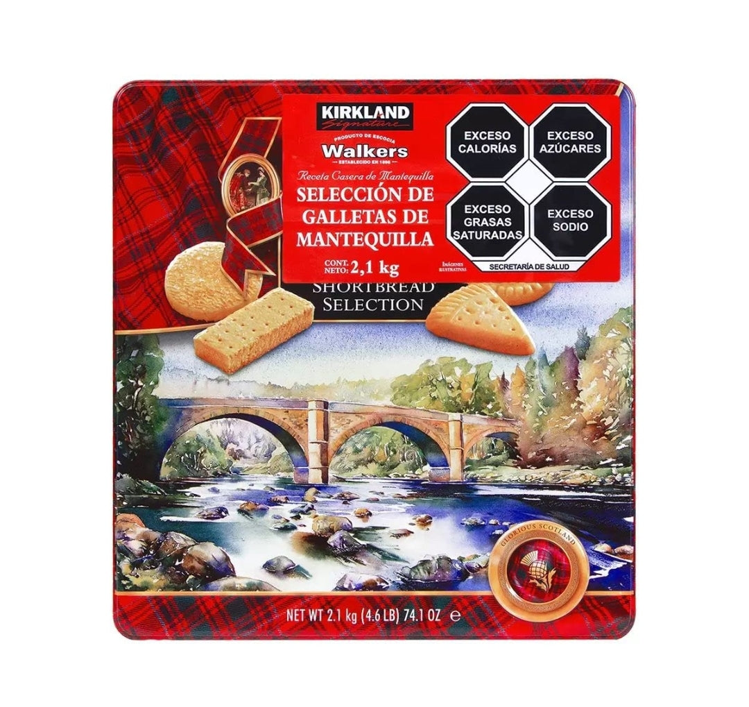 Kirkland Signature Shortbread Tin 2.1kg