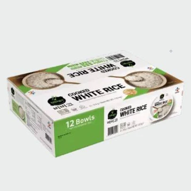 CJ Cooked White Rice 12 x 210g