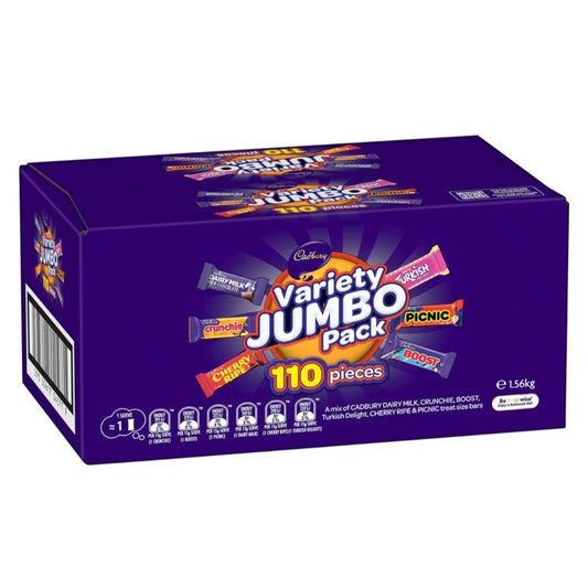 Cadbury Variety Jumbo Pack 110 pieces