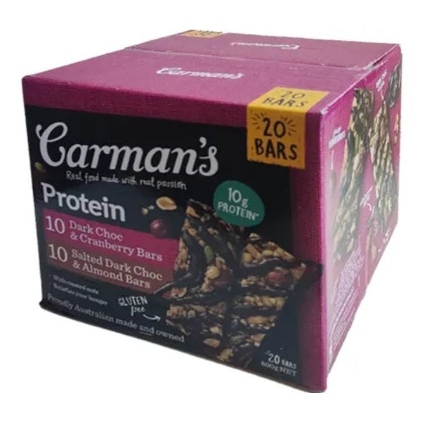 Carmans Gourmet Protein Bars 20x 40g