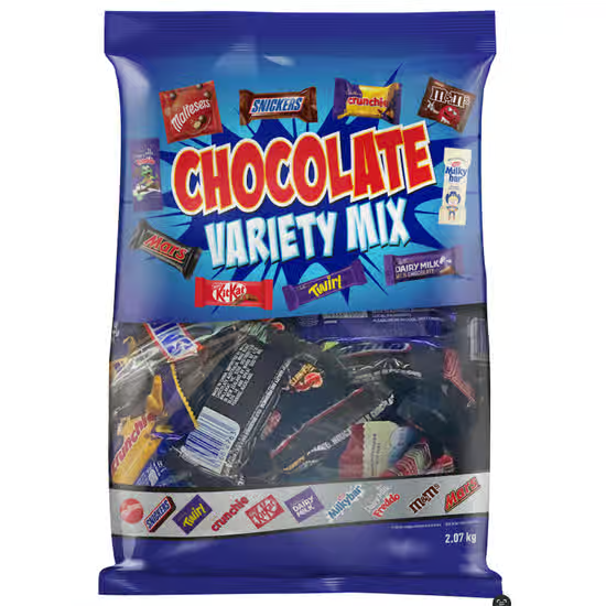 Chocolate Variety Mix 2.2kg