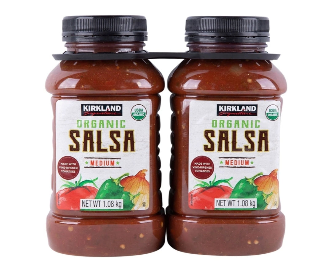 Kirkland Signature Organic Salsa 2x 1.08kg