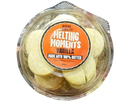 Divine Foods Melting Moments Vanilla 640g