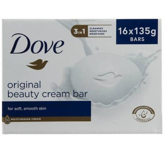 Dove Original Bar Soap 16x 135g