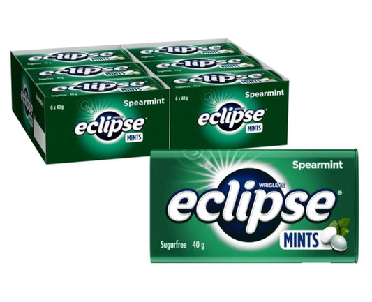 Wrigleys Eclipse Mints Spearmint 12×40g