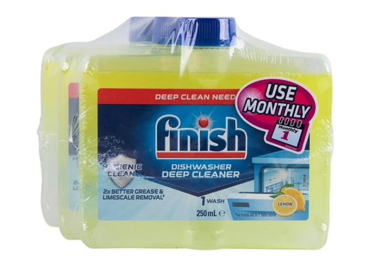 Finish Dishwasher Cleaner 4x 250ml