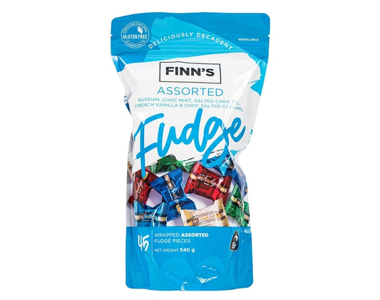 Finns Assorted Fudge 540g