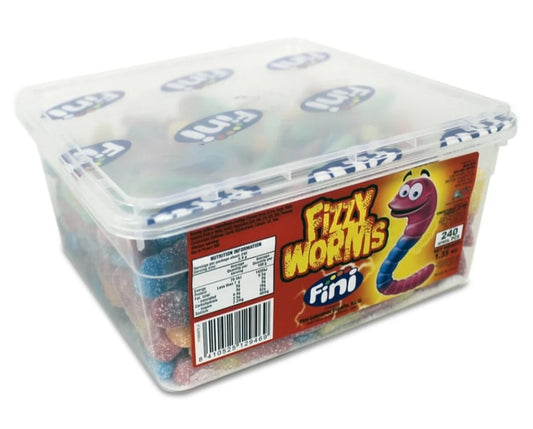 Fini Fizzy Worms Gummies 1.35Kg