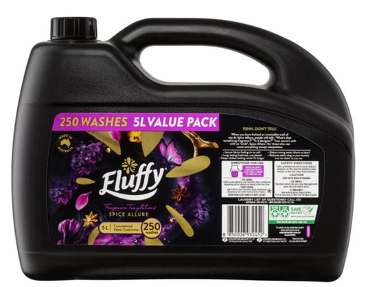 Fluffy Spice Allure Fabric Softener 5L