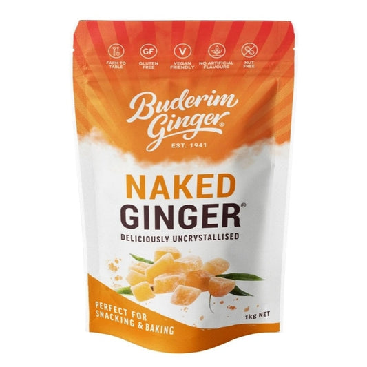 Buderim Ginger Uncrystallised Ginger 1Kg