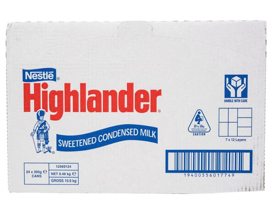 Highlander Sweetened Condensed Milk 24x 395g