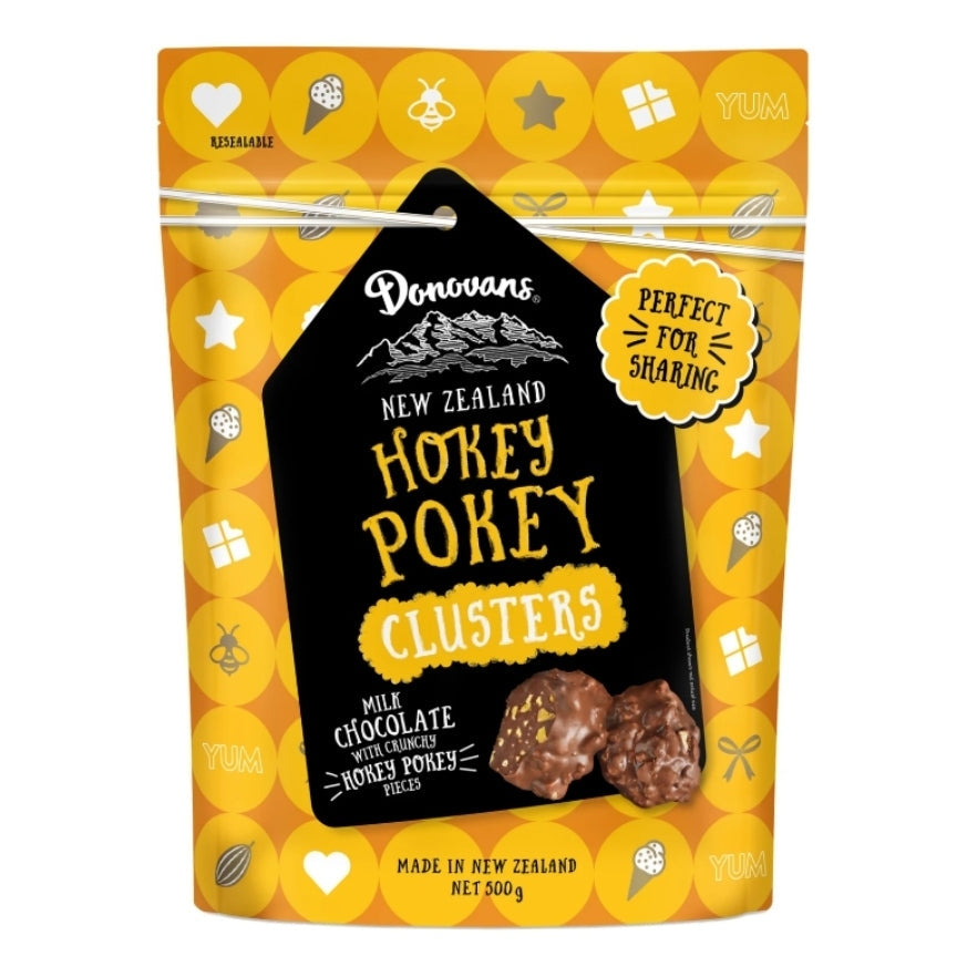 Donovans Hokey Pokey Clusters 500g