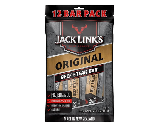 Jack Links Original Steak Bars 12x 25g