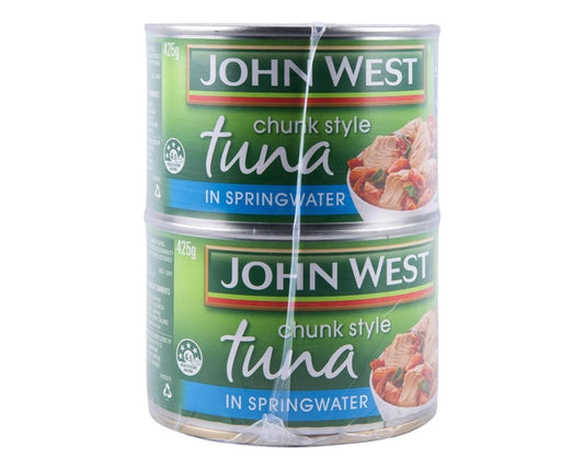 John West Tuna in Spring Water 6x 425g