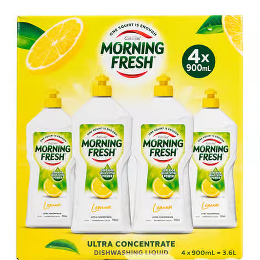 Morning Fresh Dishwashing Liquid 4 x 900ml