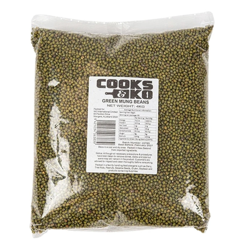 Cooks & Ko Mung Beans 4Kg