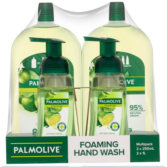 Palmolive Foaming Hand Wash Set - 2x 1L + 2x 250ml