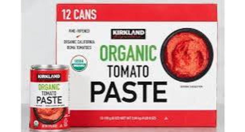 Kirkland Signature Organic Tomato Paste 12x 170g
