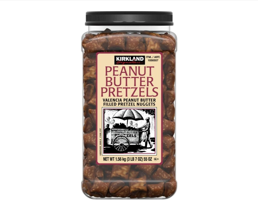 Kirkland Signature Peanut Butter Pretzels 1.56kg