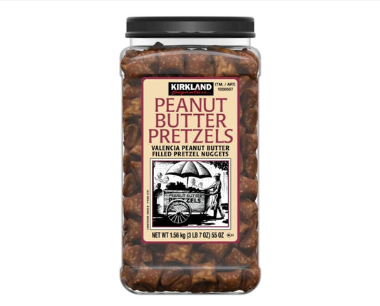Kirkland Signature Peanut Butter Pretzels 1.56kg