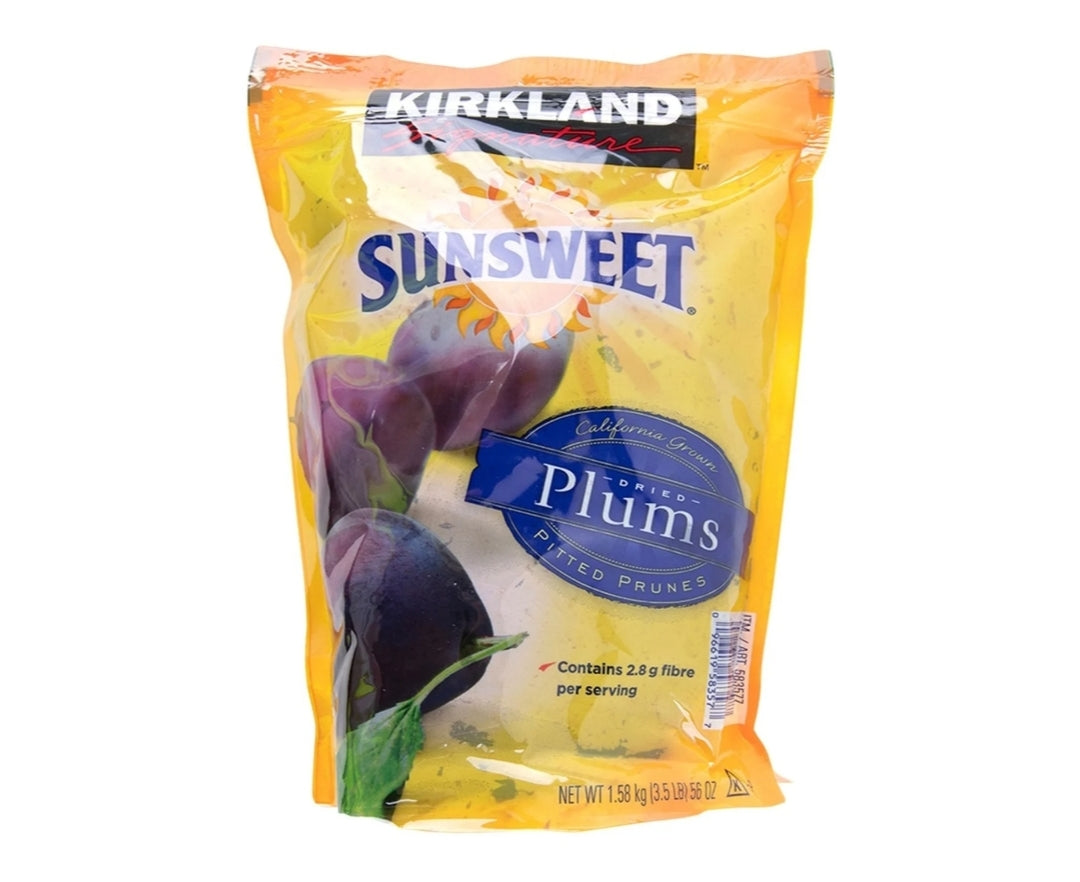 Kirkland Signature Dried Plums (Prunes) 1.58kg