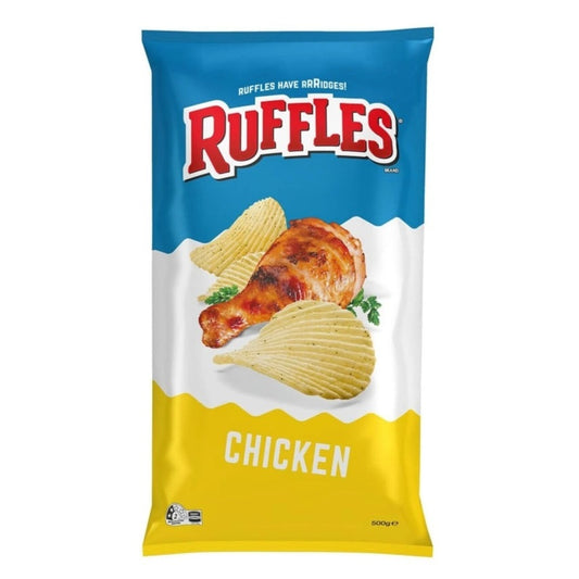 Ruffles Chicken Potato Chips 500g