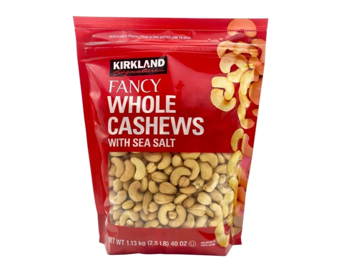Kirkland Signature Whole Fancy Cashews 1.13kg