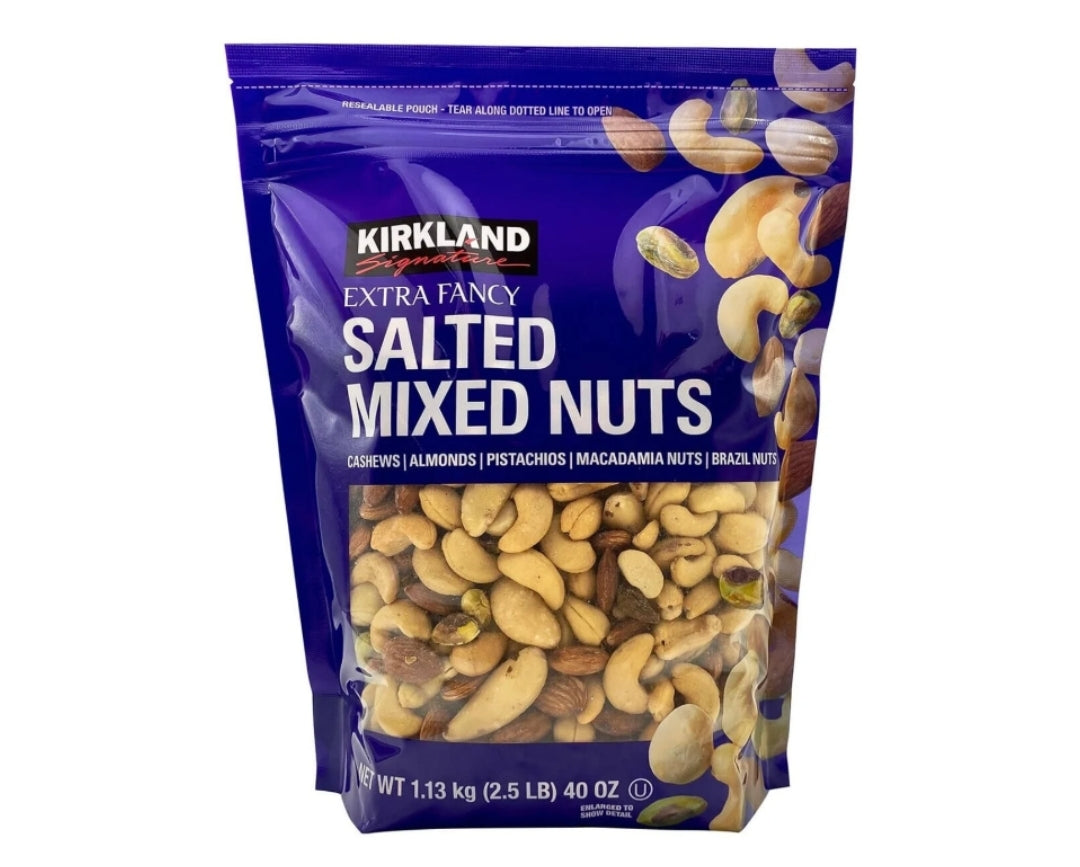 Kirkland Signature Salted Mixed Nuts 1.13kg