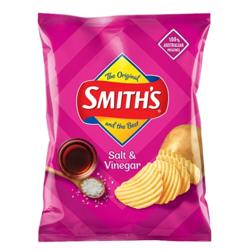 Smiths Salt & Vinegar Potato Chips 650g